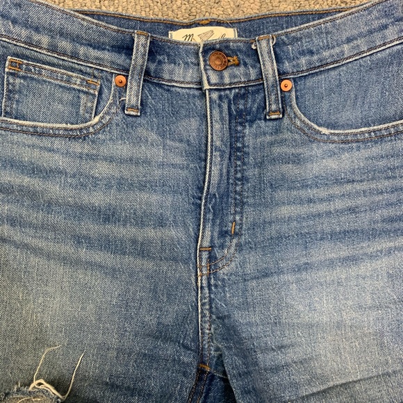 MADEWELL Hight Rise Denim Short - Picture 6 of 8